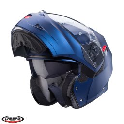 Casca Caberg Duke X SV - Flip-up, albastru mat, Pinlock și ochelari soare incluși, ECE 22.06