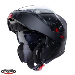 Casca Caberg Horus X - Flip-up, negru mat, Pinlock și ochelari soare incluși, ECE 22.06