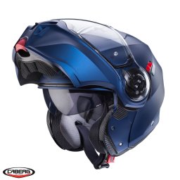 Casca Caberg Duke Evo SV - Flip-up, albastru mat, Ochelari soare incluși, ECE 22.06