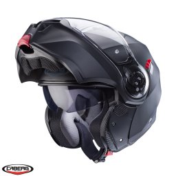 Casca Caberg Duke Evo SV - Flip-up, negru mat, Pinlock și ochelari soare incluși, ECE 22.06