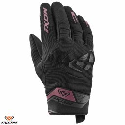 Manusi moto piele Ixon MIG 2 LS - dama, vara, roadster, negru