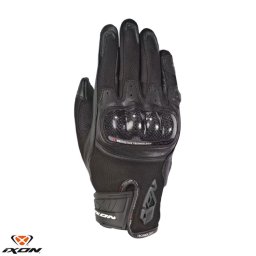 Manusi moto piele Ixon RS Rise Air LS - dama, vara, sport, negru