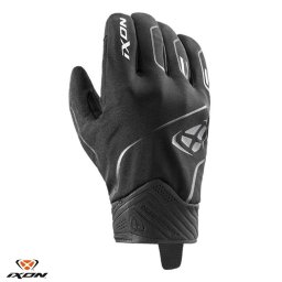Manusi moto Ixon Pro Hurricane 2 MS - barbati, iarna, impermeabile, street, degete tactile, negru/alb