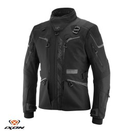 Geaca moto Ixon Odin - barbati, all season, impermeabila, touring/adventure, negru