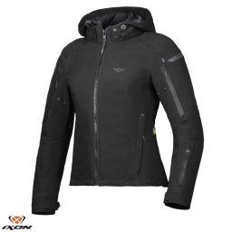 Geaca moto Ixon Burning LS - dama, all season, impermeabila, urban/touring/adventure, negru