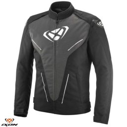 Geaca moto Ixon Prodigy WP MS - barbati, vara, impermeabila, roadster/racing, negru/antracit/alb