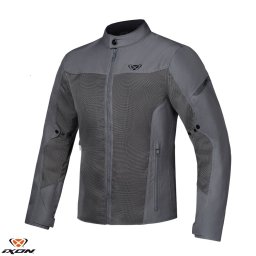 Geaca moto Ixon Fresh MS - barbati, vara, roadster/racing, gri