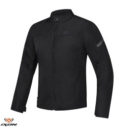 Geaca moto Ixon Fresh MS - barbati, vara, roadster/racing, negru