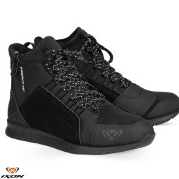 Ghete moto Ixon Freaky WP MS - barbati, all season, impermeabile, urban, negru