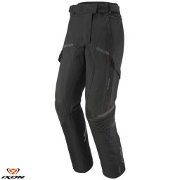Pantaloni moto Ixon Midgard LS - dama, all season, impermeabili, touring/adventure, negru