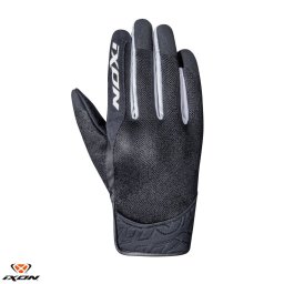 Manusi moto Ixon RS Slicker Kid CS - copii, vara, negru/alb