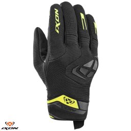 Manusi moto piele Ixon MIG 2 MS - barbati, vara, roadster, negru/galben