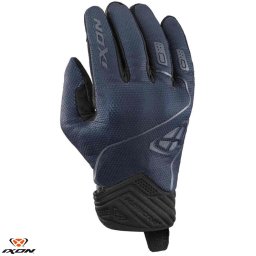 Manusi moto Ixon Hurricane 2 MS - barbati, vara, roadster, degete tactile, albastru