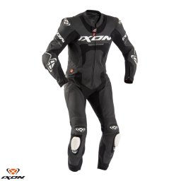 Costum Ixon Jackal barbati vara piele - Negru