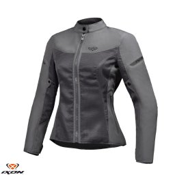 Geaca moto Ixon Fresh LS - dama, vara, roadster/racing, gri