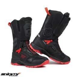 Ghete moto Seventy Degrees SD-BA6 Stelvio - unisex, impermeabile, touring/adventure