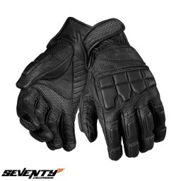Manusi moto piele Seventy Degrees SD-N58 - barbati, vara, street