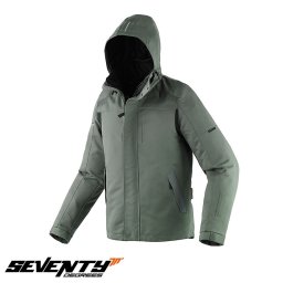 Geaca moto Seventy Degrees SD-JC73 - barbati, all season, impermeabila, urban/touring, verde