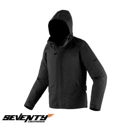 Geaca moto Seventy Degrees SD-JC73 - barbati, all season, impermeabila, urban/touring, negru