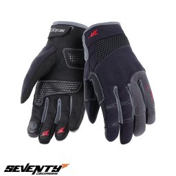 Manusi moto Seventy Degrees SD-C48 - barbati, vara, urban, degete tactile, negru/gri