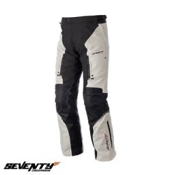 Pantaloni moto Seventy Degrees SD-PT1S - unisex, vara, impermeabili, touring, negru/gri