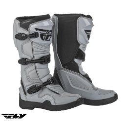 Cizme Fly Racing Maverick, off road, negru/gri