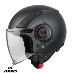 Casca Axxis Metro S - Open face, titanium mat, ECE 22.06