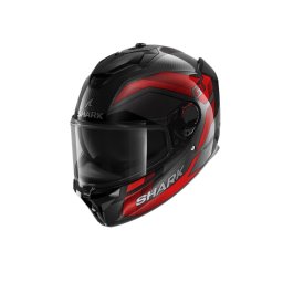 Casca SHARK SPARTAN GT PRO RITMO CARBON - Integrală, negru, Ochelari soare incluși