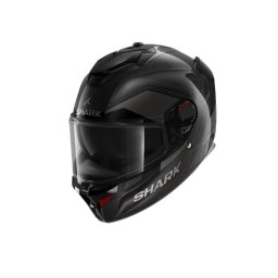 Casca SHARK SPARTAN GT PRO RITMO CARBON - Integrală, negru, Ochelari soare incluși