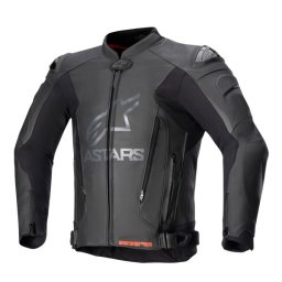 Geaca moto piele Alpinestars GP PLUS V4 - barbati, vara, sport, negru
