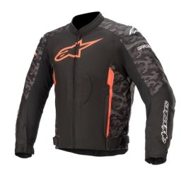 Geaca moto Alpinestars T-GP PLUS R V3 - barbati, all season, sport, negru/rosu