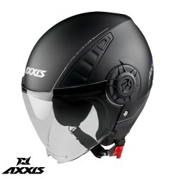 Casca Axxis Metro S V2 - Open face, negru mat, ECE 22.06