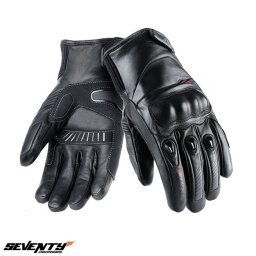 Manusi moto Seventy Degrees SD-C13 - barbati, impermeabile, degete tactile, negru