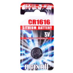 Baterie litiu Maxell CR1616 3V 55mAh, 16x1.6 mm, blister 1 buc