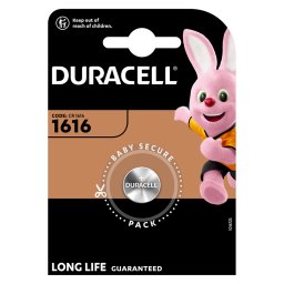 Baterie litiu Duracell CR1616 3V 55mAh, blister 1 buc