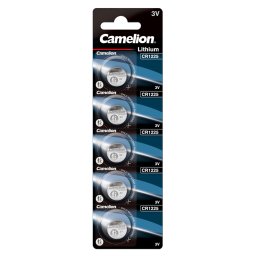 Baterii litiu 3V CR1225 50mAh, Camelion, blister 5 buc