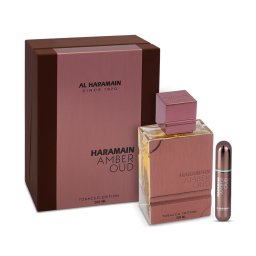 Al Haramain Amber Oud Tobacco Edition EDP 200 ml + Pocket Spray Refillable (unisex)