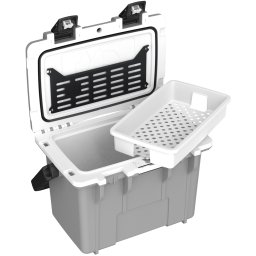 Peli 14QT Personal Cooler - geanta 14 litri, gri/alb