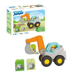 Playmobil Junior - Excavator cu brat mobil
