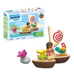 Playmobil Junior Disney - Barca cu vela a Moanei