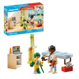 Playmobil - Pediatru cu copil si ursulet