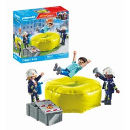 Playmobil-POMPIER CU SALTEA DE AER