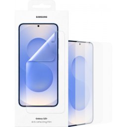 Folie de protectie Ecran Anti-reflecting pentru Samsung Galaxy S25+ S936, Plastic, Set 2 bucati EF-US936CTEGWW