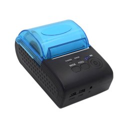 Imprimanta Termica Portabila Procart Bluetooth 58mm Rola XL Windows Android Ios Usb Com Negru