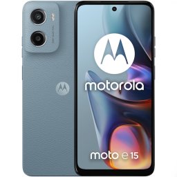 Telefon mobil Motorola Moto E15 64GB 2GB RAM Dual Sim 4G Misty Blue