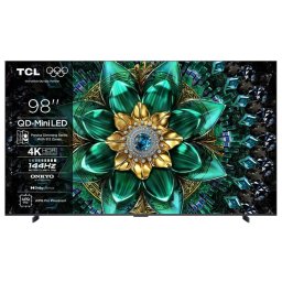 Televizor TCL Mini LED 98Q6C 248cm 98inch Google TV Ultra HD 4K Black