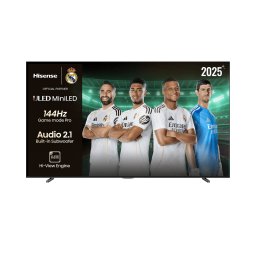 Televizor Smart Hisense 85U7Q Mini-LED 85Inch / 215CM 4K Ultra HD 144Hz Wi-Fi Negru
