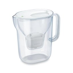 Cană de filtrare a apei Brita Style Essential XL, 2,3 litri, indicator LED, filtru Maxtra Pro, alb