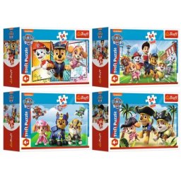 Trefl: Paw Patrol 2022 - mini-puzzle cu 54 de piese- diferite