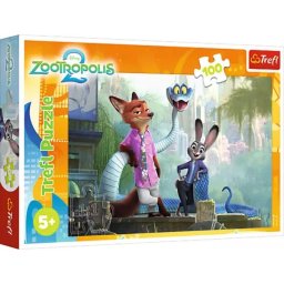 Trefl: Zootropolis 2 - Puzzle de 100 piese